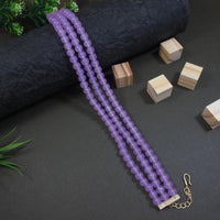 SNERA Party Wear Beads Choker Neckalce