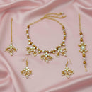 SNERA Traditional Kundan Stone And Pearl Jewellery Combo Set for Women