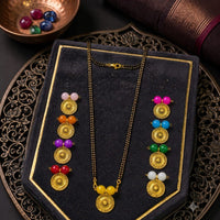 SNERA Beautiful Multi Beaded Mangalsutra For Women
