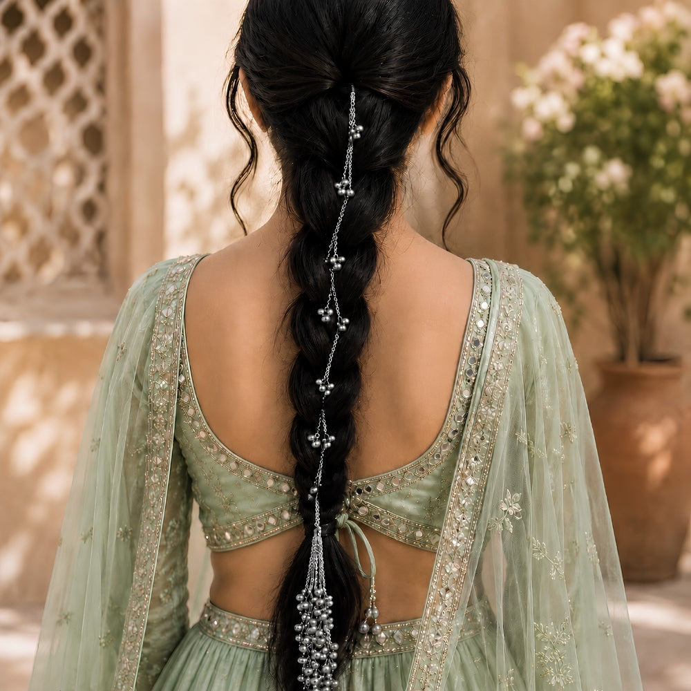 SNERA Delicate Pearl Hair Accessories For Women