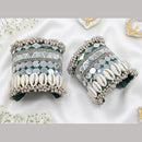 SNERA Glamorous Mirror And Shell Bracelet