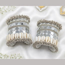 SNERA Glamorous Mirror And Shell Bracelet