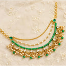 SNERA Delicate Pota Stone And Pearl Hair Accessories For Women