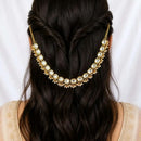 SNERA Delicate Pota Stone And Pearl Hair Accessories For Women
