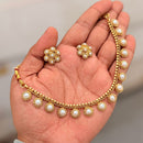 SNERA Timeless Pearl Necklace Set for Traditional Outfits