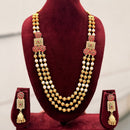 SNERA Timeless Pota Stone And Beads Long Necklace Set