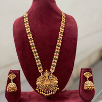 SNERA Timeless Pota Stone And Beads Temple Long Necklace Set