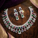 SNERA Designer American Daimond Necklace Set