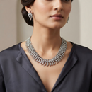 Darshana Jewels Radiant Austrian Stone Fashion Necklace Set (Set of 3)