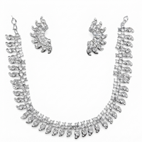 Darshana Jewels Radiant Austrian Stone Fashion Necklace Set (Set of 3)