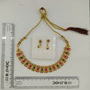 Urthn Gold Plated Pearl & Crystal Necklace Set for Women Traditional Jewellery (Pack of 6)