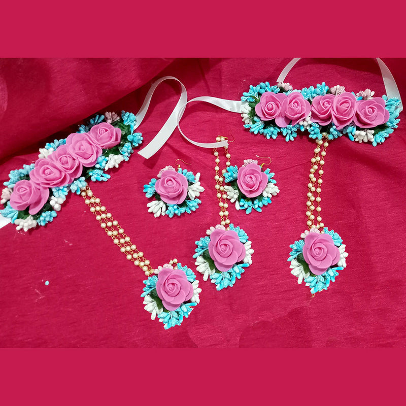 Kavya's Kreation Floral Combo Set