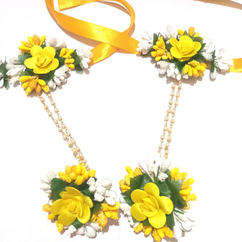 Kavya's Kreation Floral Hand Harness