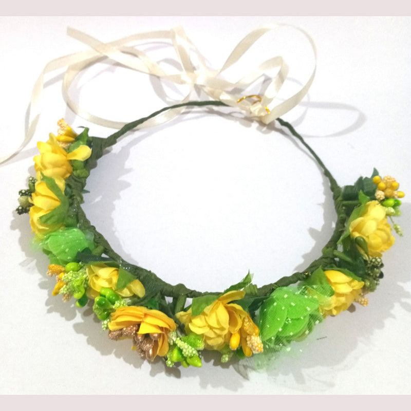 Kavya's Kreation Floral Tiara