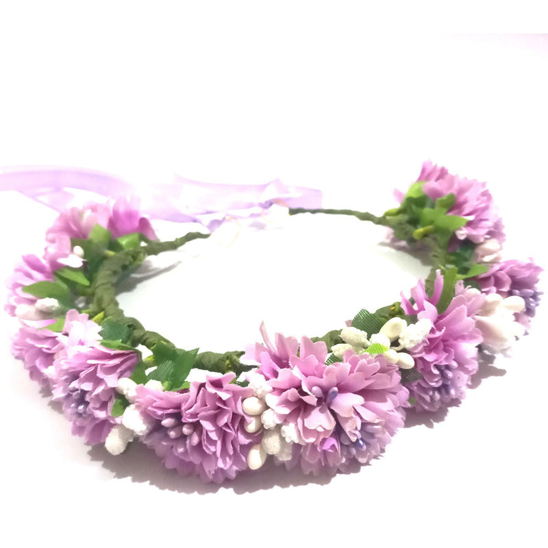 Kavya's Kreation Floral Tiara