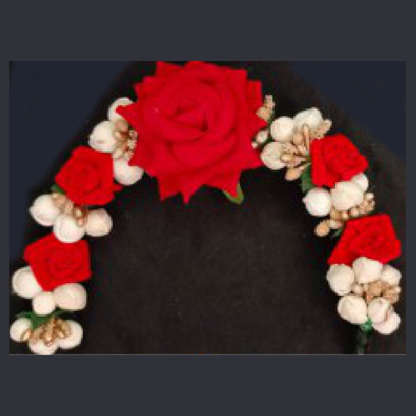 Kavya's Kreation Designer Floral Hair Brooch