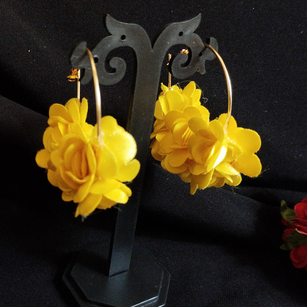 Kavya's Kreation Designer Floral Earrings