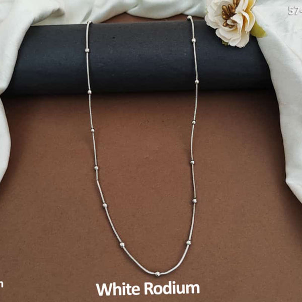 Everlasting Quality Jewels Silver Plated Chain