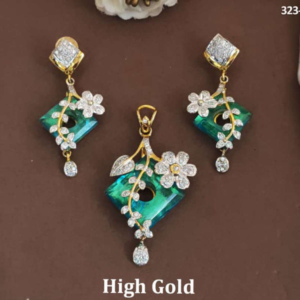 Everlasting Quality Jewels Gold Plated Pendant Set