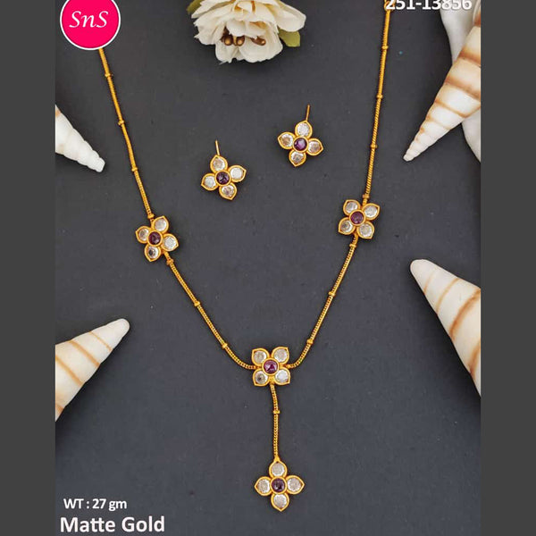 Everlasting Quality Jewels Gold Plated  Necklace Set