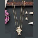 Everlasting Quality Jewels Timeless Pendant Set with Modern Ethnic Fusion Design