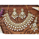 Everlasting Quality Jewels Graceful Kundan and Pearl Necklace Set
