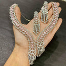 Everlasting Quality Jewels Designer American Diamond Necklace Set