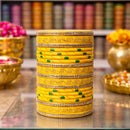 Everlasting Quality Jewels Traditional Lehti Bangles Set