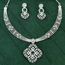 Everlasting Quality Jewels Shimmering American Diamond Necklace Set
