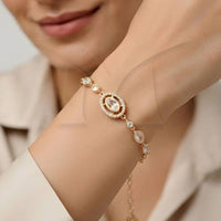 Everlasting Quality Jewels Royal Polki Kundan Stone Bracelet 