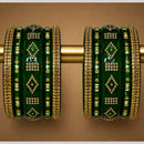 Everlasting Quality Jewels Premium Pearl Jaipuri Laakh Bangles Set