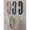 MG Beads Royal Look Austrian Stone And Beaded Long Necklace