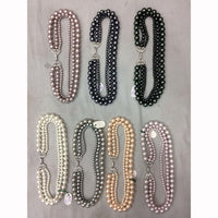 MG Beads Royal Look Austrian Stone And Beaded Long Necklace