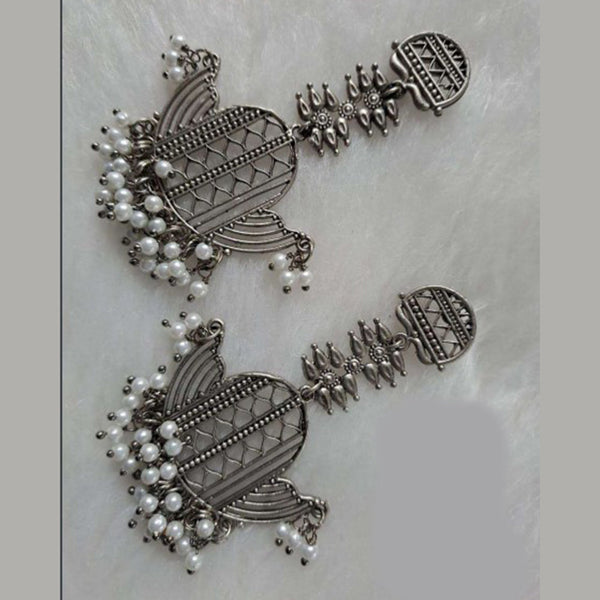 Darshana Jewels Oxidized Plated Dangler Earrings