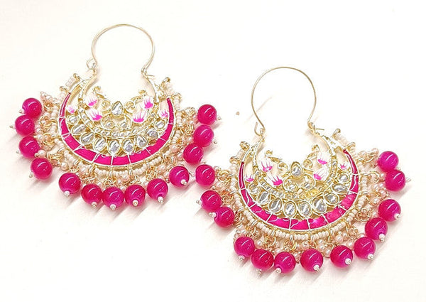 Darshana Jewels Gold Plated Dangler Earrings