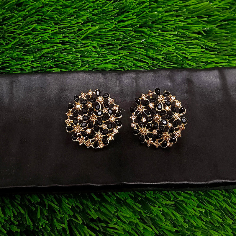 Darshana Jewels Gold Plated Stud Earrings