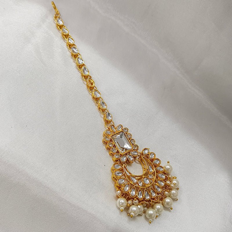 Darshana Jewels Gold Plated Maangtikka