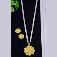 Mahavir Dye Gold Plated Chain Pendent Set