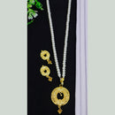 Mahavir Dye Gold Plated Chain Pendent Set