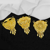 Mahavir Gold Plated Pendant (Assorted Design)