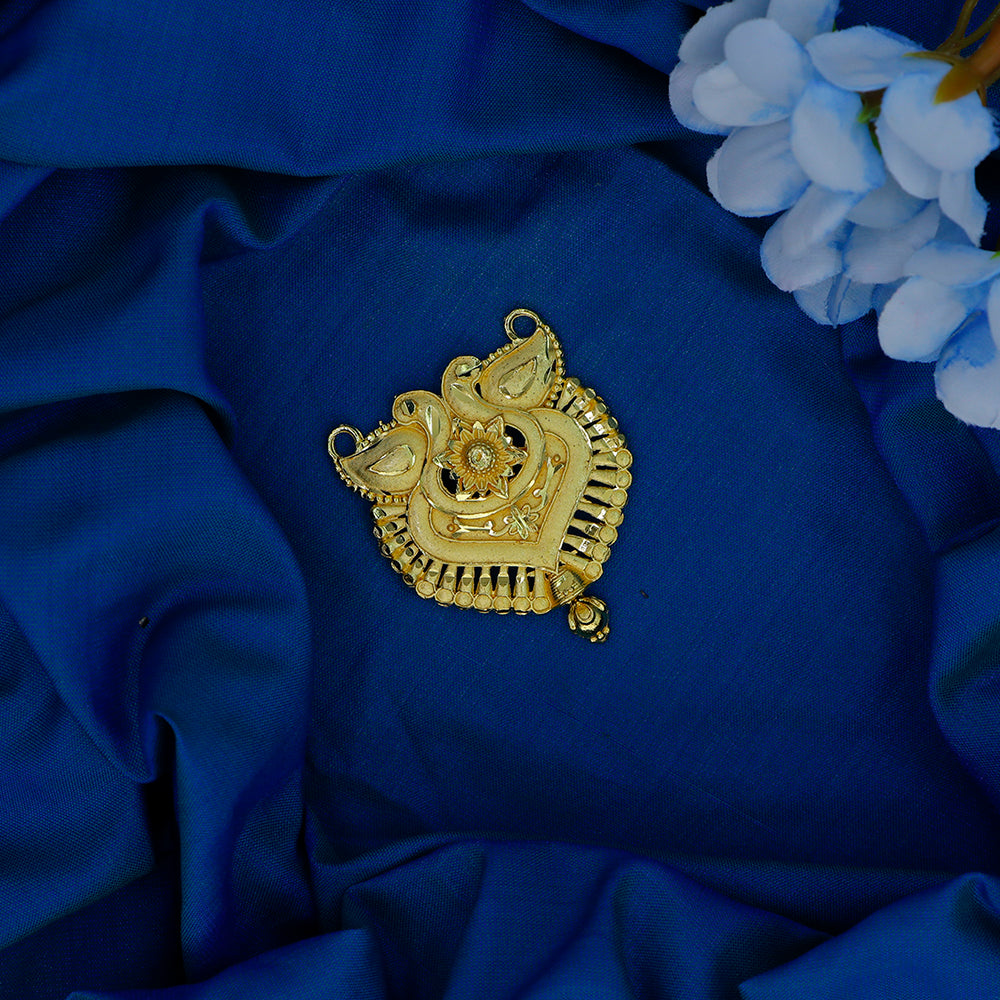 Mahavir Stylish DYE Gold Plated Pendant for Women (Pack of 6)