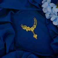 Mahavir Stylish DYE Gold Plated Pendant for Women