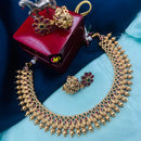 FS Collection Gold Plated Necklace Set