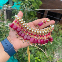 FS Collection Gold Plated Necklace Set