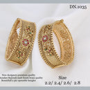 FS Collection Gold Plated Openable Bangles Set
