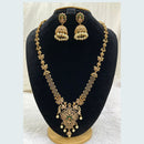 FS Collection Gold Plated AD Stone Necklace Set
