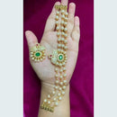 FS Collection Gold Plated AD Stone Choker Necklace Set