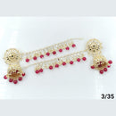 FS Collection Gold Plated Kanchain Jhumki Earrings