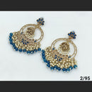 FS Collection Gold Plated Beads Dangler Earrings