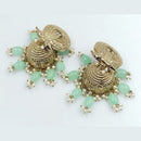 FS Collection Gold Plated Jhumki Earrings